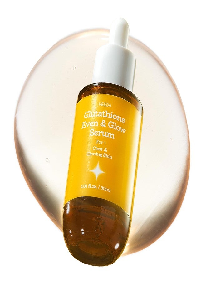 HEEDA Glutathione All-In-One Brightening Serum – Niacinamide, Kojic Acid & Turmeric Formula for Dark Spots, Radiant, Glowing, Even-Tone Skin - Image 1
